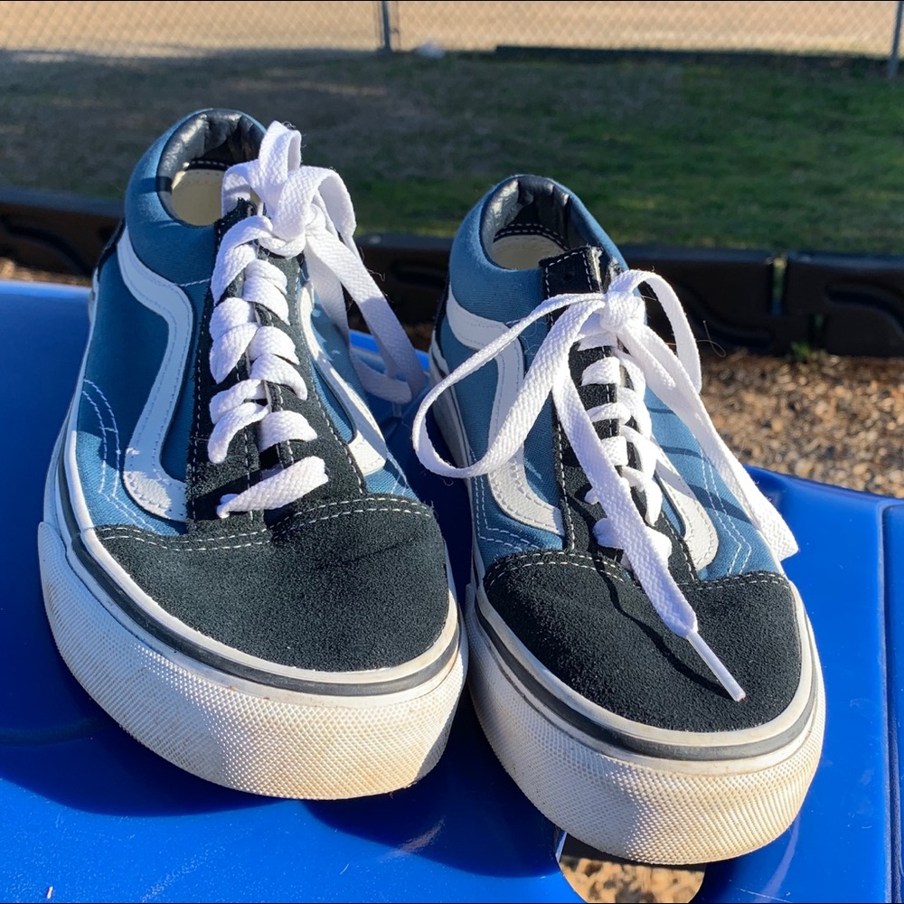 Blue Old Skool Vans